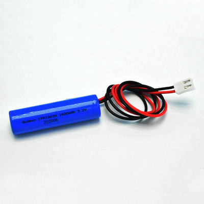 Single Type IFR 18650*1 Cell Dengan PCM 1.6Ah 3.2V LiFePO4 Baterai Silinder