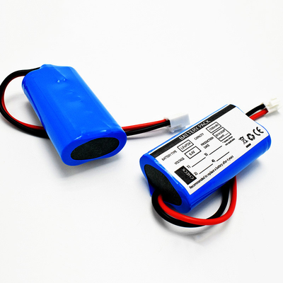 OEM 9.6Wh LiFePO4 18650*2 Sel 1.5Ah 6.4V Baterai Kualitas IFR Tanda Keluar