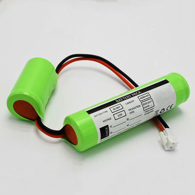 0.1C Isi Ulang 3.6 V Ni Mh Battery Pack C4000mAh 500 Kali Siklus