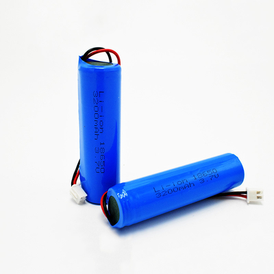 Baterai Lithium Lampu Darurat Isi Ulang 3,7 V ICR18650 3200mAh