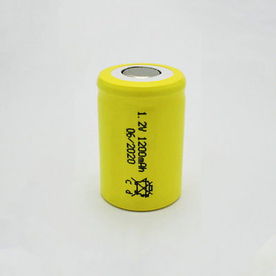 Sel Baterai Nikel Kadmium 1200mAh 1,2 V Untuk Penerangan Darurat
