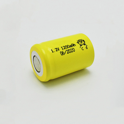 Sel Baterai Nikel Kadmium 1200mAh 1,2 V Untuk Penerangan Darurat