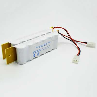 Papan Tanda Api Keluar Baterai Ringan NiCd Isi Ulang 1800mAh 7.2V