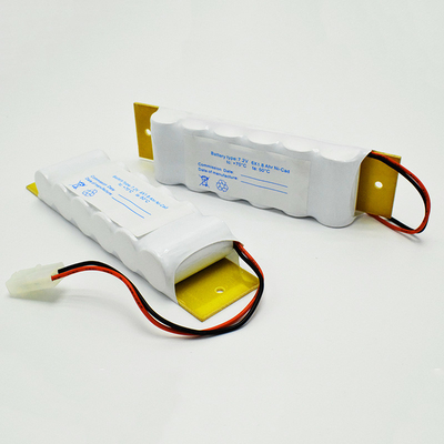 Papan Tanda Api Keluar Baterai Ringan NiCd Isi Ulang 1800mAh 7.2V
