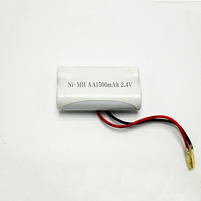 Baterai Lampu Keluar Darurat Hidrida Logam Nikel Suhu Tinggi 2.4V AA1500mAh