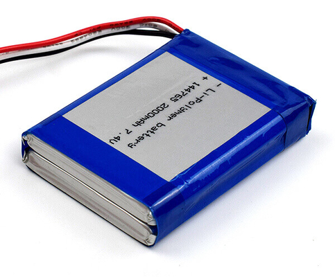 Baterai Lithium Polymer 7.4 V Li Ion 144765 75g Sel 2000mAh