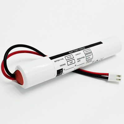 Jenis Tongkat Baterai NiCd Sc1200mah 3.6 Volt Untuk Penerangan Darurat