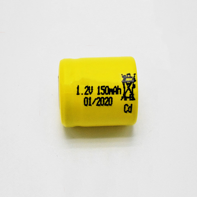 Baterai Isi Ulang 1.2 V Ni Cd Lampu Darurat Sel 150mAh