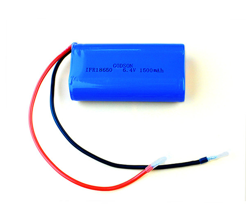 18650 Baterai Lithium Iron Phosphate Isi Ulang 6.4V 1500MAh