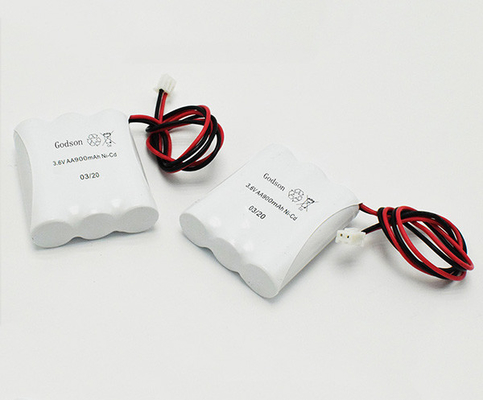 Baterai Lampu Keluar Darurat Aa900mah Baterai NiCd JST XHP 2P