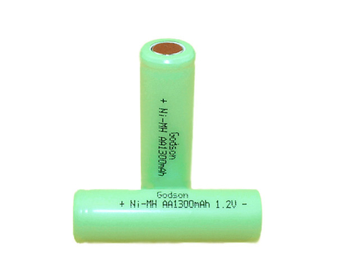 Baterai Tanda Keluar Darurat 1.2V 0.1C Baterai Ni MH AA 1300mAh
