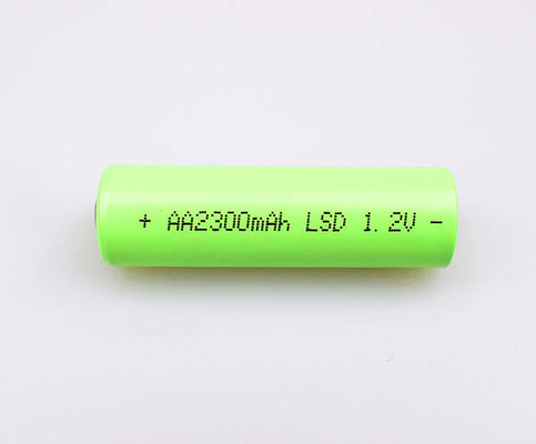 Sel Baterai 3.6 V Ni Mh Suhu Tinggi AA 2300mAh 1.2V Untuk Penerangan Darurat