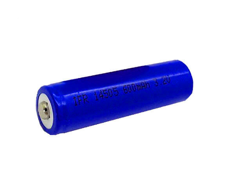 3.2V 14505 Baterai Lithium 600 MAh Cell Untuk Penerangan Darurat