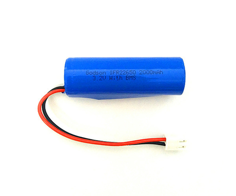 Baterai Tanda Keluar Darurat LiFePO4 Isi Ulang Baterai 3.2 V IFR22650 2000mAh