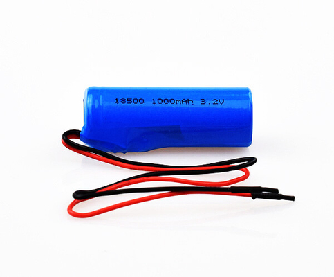 Baterai LiFePO4 Lithium tanda keluar darurat 18500 3.2V 1000mAh