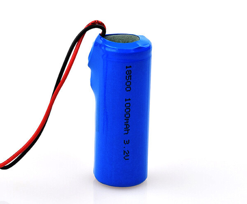 Baterai LiFePO4 Lithium tanda keluar darurat 18500 3.2V 1000mAh