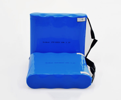 18650 LiFePO4 Keluar dari Paket Baterai Ringan Berdampingan Tipe 3.2V 6000mAh Sel