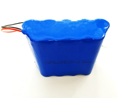 Pencahayaan Darurat 3.7 V Baterai Lithium Sel Suhu Rendah ICR18650 20Ah