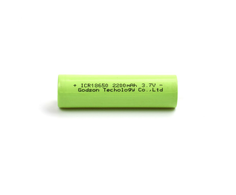 Baterai Lithium Iron Isi Ulang 2200mAh ICR18650 3.7V Lithium Ion