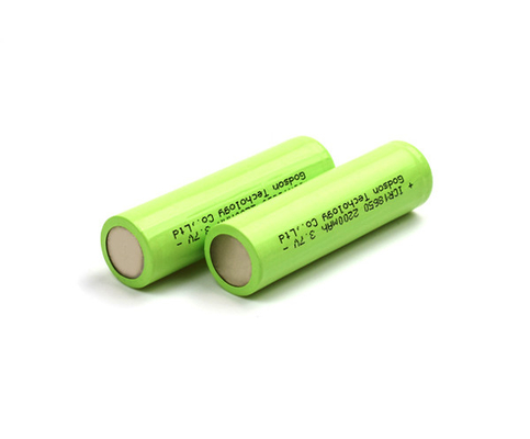 Baterai Lampu Darurat Baterai Lithium Ion 2200mAh ICR18650 3.7V