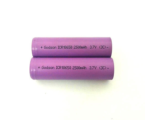 ICR18650 Baterai Lithium Ion Baterai Lampu Darurat Ramah Lingkungan 2500mAh