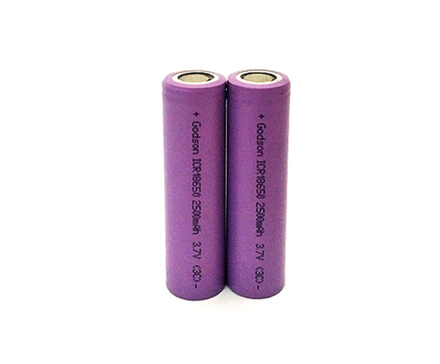 ICR18650 Baterai Lithium Ion Baterai Lampu Darurat Ramah Lingkungan 2500mAh