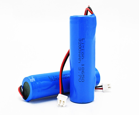 3200 MAh Lampu Darurat Baterai Lithium Jaket PVC ICR18650 3.70V