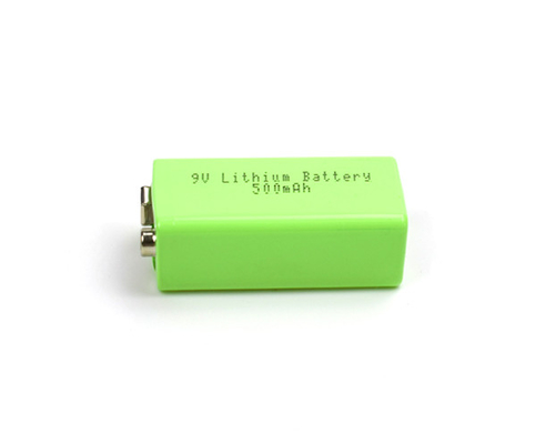 Baterai Lithium Iron Emergency Light Lithium 500mAh 9V Dengan USB