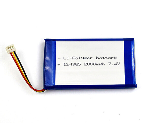 OEM Baterai Li-ion 124985 2800mAh 7,4 V Lithium Polymer Berat ringan