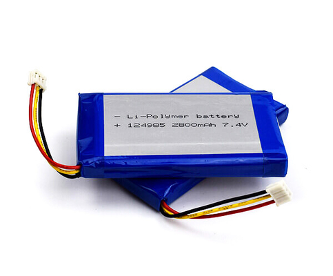 OEM Baterai Li-ion 124985 2800mAh 7,4 V Lithium Polymer Berat ringan