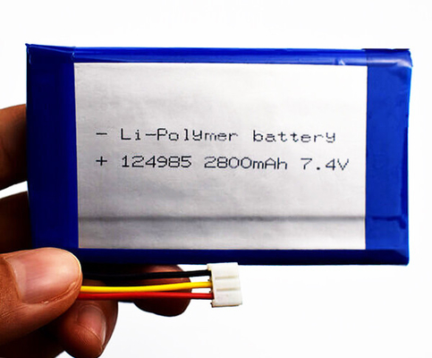OEM Baterai Li-ion 124985 2800mAh 7,4 V Lithium Polymer Berat ringan