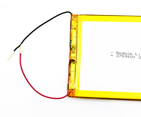 Baterai Li-Polymer Kapasitas Tinggi 2769101 2400mAh 3.7V Dijual