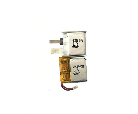 451515 Baterai Lithium Polymer 55mAh 3,7 Volt Dengan Keamanan Yang Baik