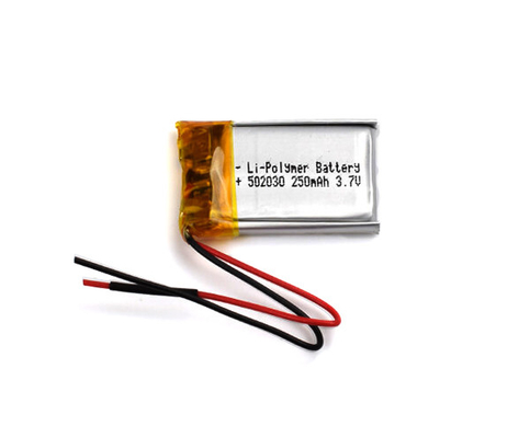 Baterai Lithium Polymer 3.7Volt 502030 250mAh Untuk Penerangan Darurat