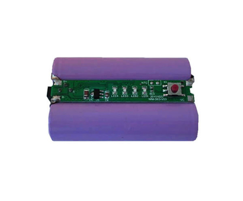Jack yang Dipanaskan Baterai Li Ion 7.4 V 2200mAh 14.2uA Konsumsi Sendiri