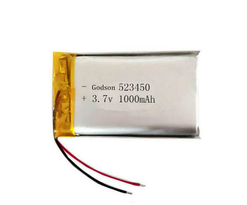 Lampu Darurat Baterai Lithium Ion Polimer 1000mAh 3.7 Volt 523450 Isi Ulang