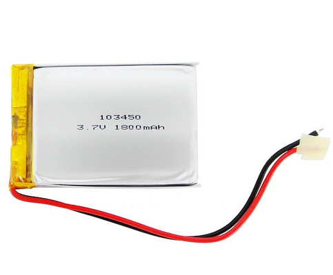 103450 Baterai Lithium Ion Lampu Darurat 1800mAh 3.7V Lipo Cell