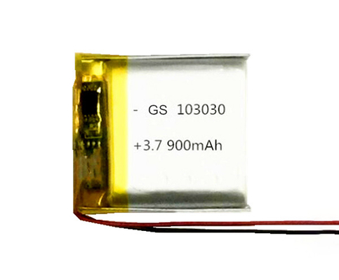 Baterai 900mAh 3,7 V Lithium Ion Polymer 103030 17g Untuk CCTV