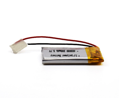 Lampu Darurat Baterai Lithium Ion 200mAh 402030 3,7 Volt 10g