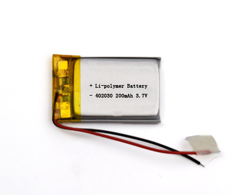 Lampu Darurat Baterai Lithium Ion 200mAh 402030 3,7 Volt 10g