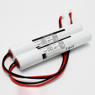 3.6V Lampu Darurat Baterai Ni Cd 2500mAh 500 Kali Siklus