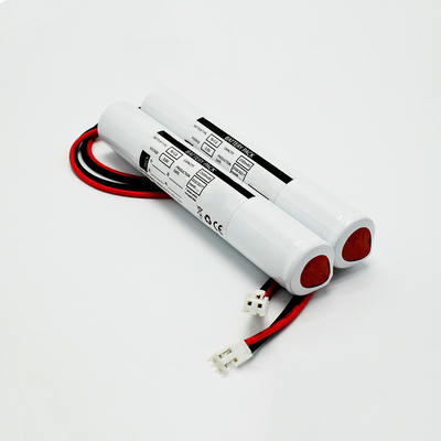 Baterai Lampu Keluar Darurat NiCd 3,6 V C2500mAh Baterai 71g Stick Pack