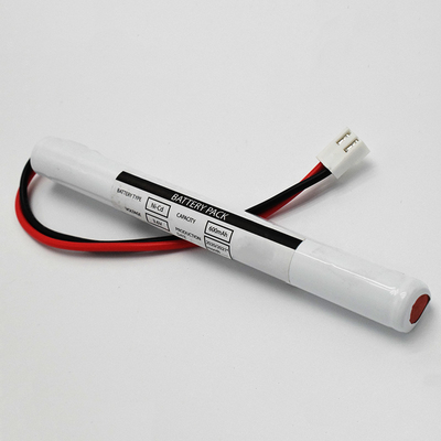 3.6v Lampu Darurat Baterai Ni Cd 0.1C Baterai AA 600mah Isi Ulang