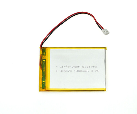 Pencahayaan 3,7 V Baterai Lithium Ion 1400mah 35g Sel Polimer