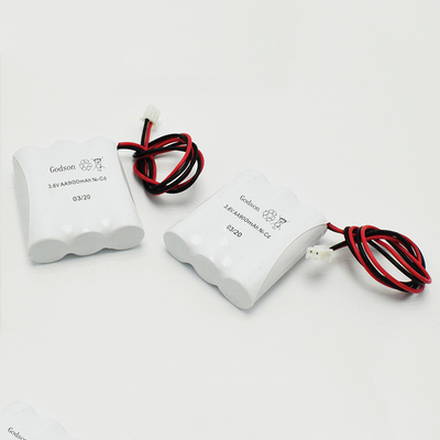AA900mAh 3.6V Tanda Keluar Darurat Penggantian Baterai Jaket PVC NiCd