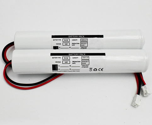 Paket Baterai Isi Ulang Ni Cd Baterai Siklus Hidup 3.6V D4000mAh