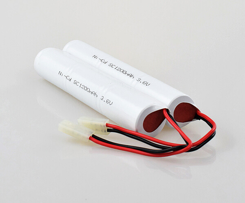 SC1200mAh 3.6 Volt NiCd Baterai Nickel Cadmium Cell Stick Pack