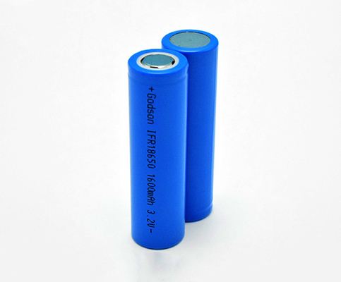 Baterai Lampu Keluar Api Isi Ulang IFR 18650 3.2V 3C 1600mAh Baterai Lithium
