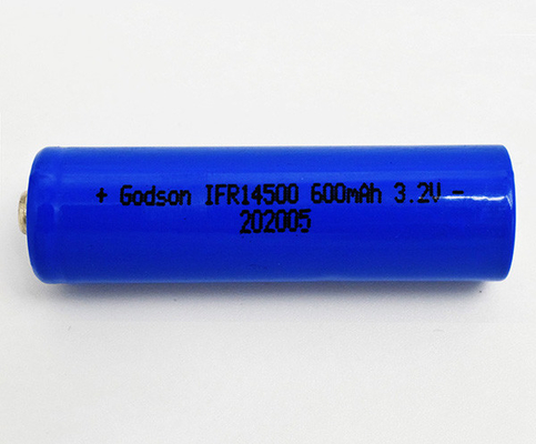 Pencahayaan Baterai Isi Ulang 3,2 Volt 14500 LiFePO4 Ramah Lingkungan