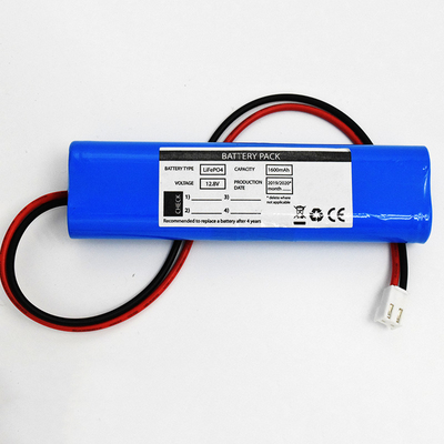Baterai Lampu Keluar Api Lithium Lifepo4 18650 12.8V 1600mAh